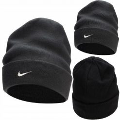 Czapka zimowa Nike Peak Beanie sportowa. Szare czapki męskie Nike. Za 159.00 zł.