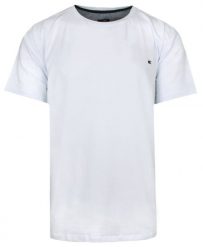 T-Shirt Biały, Jednokolorowy, Męski, Koszulka, Krótki Rękaw, U-neck. Białe t-shirty męskie Red Way, na lato, m, bez wzorów, z bawełny, bez kołnierzyka. Za 115.00 zł.
