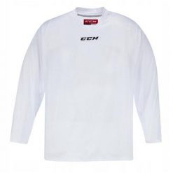Męska koszulka hokejowa treningowa CCM Quickline 5000 Series Long Sleeve Shirt. Białe koszulki męskie z długim rękawem CCM, m. Za 79.99 zł.