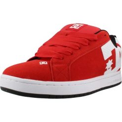 Buty DC EDYS100014 Czerwony. Czerwone buty fitness męskie DC Shoes, na fitness i siłownię. Za 361.99 zł.