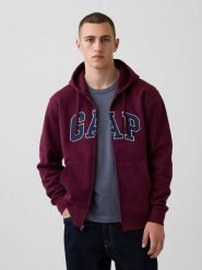 GAP Bluza w kolorze bordowym rozmiar: S. Czerwone bluzy z kapturem męskie GAP, s. Za 174.95 zł.