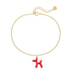 Glanzstücke München Bransoletka Balonowy pies z Srebro wysokiej próby w Żółte złoto Bransoletki 1 ct Damski. Żółte bransoletki damskie Glanzstücke München, pozłacane. Za 249.99 zł.