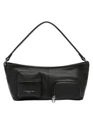 Liebeskind Berlin Skórzana torebka w kolorze czarnym - 33 x 15 x 8 cm rozmiar: onesize. Czarne torebki klasyczne damskie LIEBESKIND BERLIN, bez wzorów, z materiału, bez dodatków. Za 341.79 zł.
