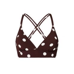 Damski 2-częściowy trójkątny kostium kąpielowy Protest Shala. Brązowe bikini damskie Protest, bez wzorów. Za 287.00 zł.