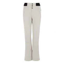Spodnie narciarskie dla kobiet Protest Lullabyos. Białe spodnie materiałowe damskie Protest, bez wzorów, sportowe. Za 611.50 zł.