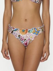 Seafolly Dół od bikini Beach Bohème 40758-300 Różowy. Czerwone bikini damskie Seafolly, bez wzorów. Za 339.99 zł.