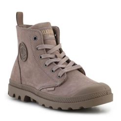 Buty Palladium Pamp Hi Zip Nbk W 96440-211-M brązowe. Brązowe buty sportowe na co dzień damskie bez wzorów, trekkingowe. Za 705.57 zł.