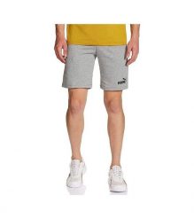 Spodnie dla dorosłych Puma Essentials Szary. Szare spodnie materiałowe męskie Puma, bez wzorów, z bawełny, sportowe. Za 157.00 zł.