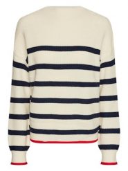 Pieces Sweter w kolorze kremowo-czarnym rozmiar: XS. Brązowe golfy damskie Pieces, xs, bez wzorów, ze splotem, bez ramiączek. Za 57.06 zł.