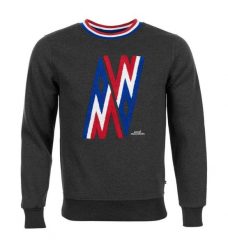 Bluza z dekoltem Peak Mountain Contamine. Szare bluzy bez kaptura męskie Peak Mountain, m. Za 158.00 zł.