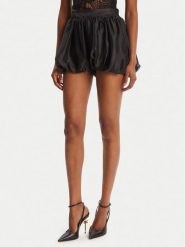 Bardot Szorty materiałowe Oleana 60041PB Czarny Regular Fit. Czarne szorty damskie BARDOT, bez wzorów, z materiału. Za 259.99 zł.