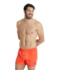 Spodenki męskie Arena Fundamentals X-Short Men. Brązowe szorty męskie Arena, bez wzorów, z materiału, klasyczne. Za 126.00 zł.