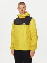 Helly Hansen Kurtka przeciwdeszczowa Vancouver Rain Jacket 53935 Żółty Regular Fit. Żółte kurtki outdoor męskie Helly Hansen, l, bez wzorów, z syntetyku, bez kaptura. Za 379.99 zł.