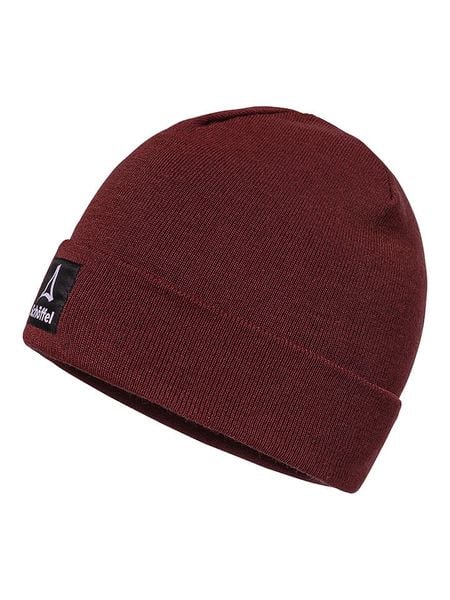 Schöffel Czapka "Neath" w kolorze czerwonym rozmiar: onesize. Czerwone czapki zimowe damskie Schöffel, z wełny. Za 135.17 zł.