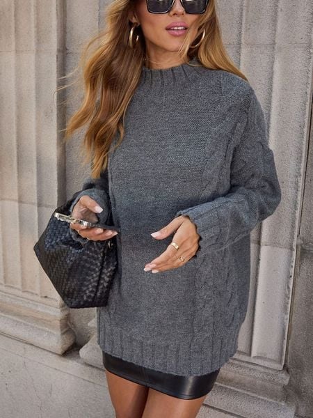 LA Angels Sweter w kolorze szarym rozmiar: L. Szare golfy damskie LA Angels, l, z wełny, bez kołnierzyka. Za 165.99 zł.