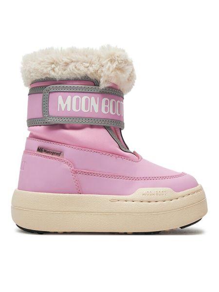 Moon Boot Śniegowce Junior Park Strap 80D3440030 Różowy. Czerwone kozaki dziewczęce Moon Boot, z materiału. Za 449.99 zł.