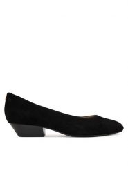 LAUREN RALPH LAUREN Czółenka Weslee 802P15819001 Czarny. Czarne czółenka damskie Lauren Ralph Lauren, bez wzorów, ze skóry, bez obcasa. Za 729.99 zł.