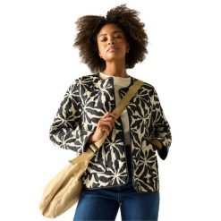 Kurtka Damska Mira Abstract Floral Padded Jacket. Brązowe kurtki damskie Regatta, m, bez wzorów, z materiału, bez kaptura. Za 238.99 zł.
