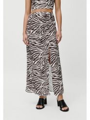 LeGer Spódnica "Manja" w kolorze brązowo-kremowym rozmiar: 44. Brązowe spódniczki damskie LeGer, bez wzorów, z podwyższonym stanem, maxi, proste. Za 121.99 zł.