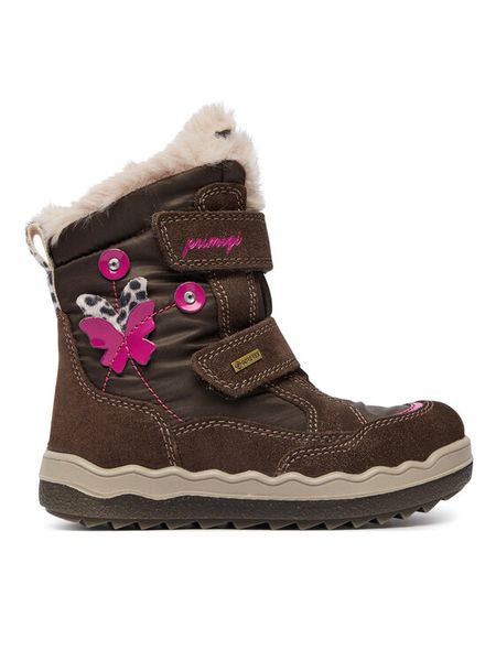 Primigi Śniegowce GORE-TEX 2380711 M Brązowy. Brązowe kozaki dziewczęce Primigi, z gore-texu. Za 399.99 zł.