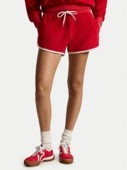 Polo Ralph Lauren Szorty sportowe 211A12956002 Czerwony Relaxed Fit. Czerwone spodenki sportowe damskie Polo Ralph Lauren, xs, z bawełny. Za 599.99 zł.