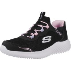 Buty SKECHERS BOUNDER - SIMPLE CUT SLIP-INS Czarny. Czarne obuwie do biegania damskie Skechers. Za 193.99 zł.