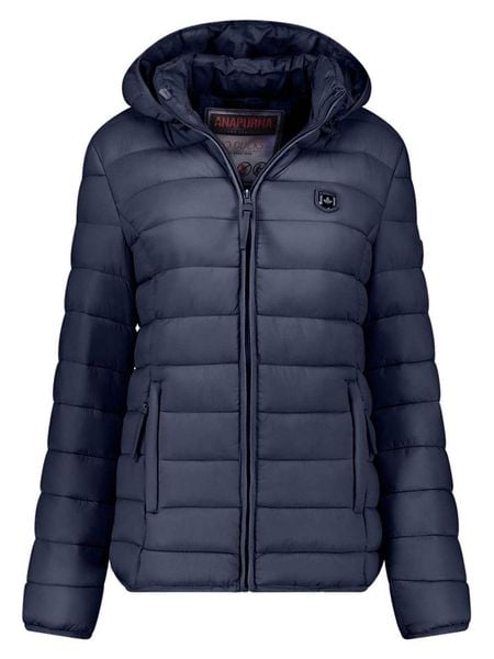 ANAPURNA Kurtka zimowa "Akitalana Hood" w kolorze granatowym rozmiar: M. Niebieskie kurtki damskie ANAPURNA, na zimę, m, bez wzorów, bez kaptura. Za 149.95 zł.