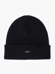 Levi's Czapka w kolorze czarnym rozmiar: onesize. Czarne czapki męskie Levi's, bez wzorów, z materiału, sportowe. Za 86.99 zł.