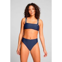 Dół od bikini z wysokim stanem, granatowe. Niebieskie bikini damskie Puma, bez wzorów. Za 151.99 zł.