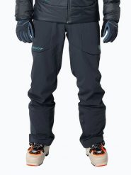 DYNAFIT Spodnie narciarskie "Radical" w kolorze granatowym rozmiar: L. Niebieskie spodnie materiałowe męskie Dynafit, bez wzorów, z materiału, retro. Za 545.19 zł.