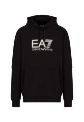 Bluza męska EA7 Emporio Armani Train Visibility. Czarne bluzy bez kaptura męskie EA7, l, z bawełny. Za 499.99 zł.
