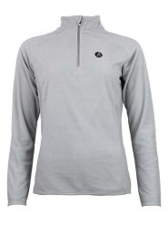 Peak Mountain Bluza polarowa "Afinor" w kolorze szarym rozmiar: XL. Szare bluzy bez kaptura damskie Peak Mountain, xl, z materiału. Za 92.21 zł.