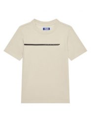 Cavalli CLASS Koszulka polo w kolorze beżowym rozmiar: XXL. Brązowe koszulki polo męskie Cavalli Class, xxl, bez wzorów, z bawełny, bez ramiączek. Za 154.43 zł.