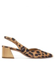 HÖGL Czółenka 1-104617 Brązowy. Brązowe czółenka damskie HÖGL, bez wzorów, ze skóry, bez obcasa. Za 749.99 zł.