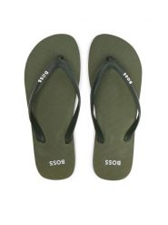 BOSS Japonki Tracy 50498208 Szary. Szare klapki i japonki męskie Boss, z syntetyku. Za 229.99 zł.