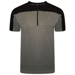 Koszulka rowerowa męska Dare 2B Aces III z suwakiem. Czarne t-shirty sportowe męskie Dare 2b, m, z poliesteru, bez ramiączek, rowerowe. W wyprzedaży za 79.99 zł.