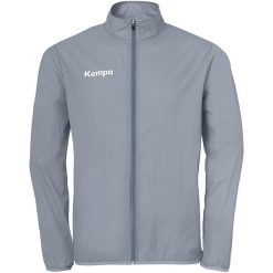 Kurtka z dresu Kempa Active. Czarne kurtki męskie KEMPA, m, bez wzorów, z dresówki, bez kaptura. W wyprzedaży za 318.00 zł.