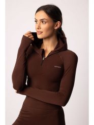Spaio Bluza sportowa "Adapt" w kolorze brązowym rozmiar: XL. Brązowe bluzy sportowe damskie Spaio, xl, z materiału. Za 209.33 zł.