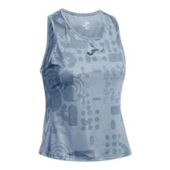 Damski tank top Joma Challenge. Niebieskie topy sportowe damskie Joma, xl, bez wzorów, z materiału, bez ramiączek. Za 162.00 zł.
