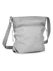 Zwei Torebka w kolorze szarym - 29 x 27 x 8 cm rozmiar: onesize. Szare torebki klasyczne damskie Zwei, bez wzorów, z materiału, bez dodatków. Za 215.21 zł.