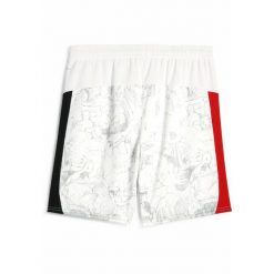 Męskie szorty KIDSUPER × MANCHESTER CITY PUMA White Black. Białe szorty męskie Puma, m, na fitness i siłownię. Za 199.00 zł.
