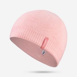 Czapka narciarska Wedze Simple. Czerwone czapki męskie WED'ZE, bez wzorów, z dzianiny, klasyczne. Za 29.99 zł.