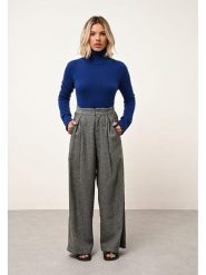 Just Cashmere Kaszmirowy golf "Lexie" w kolorze niebieskim rozmiar: XXL. Niebieskie golfy damskie Just Cashmere, xxl, bez wzorów, z kaszmiru, bez ramiączek. Za 426.45 zł.
