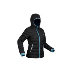 Kurtka narciarska SKI-P JKT 500 WARM damska. Szare kurtki damskie WED'ZE, m, bez wzorów, z materiału, bez kaptura, narciarskie. W wyprzedaży za 189.99 zł.