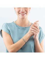 COEUR DE LION Bransoletka z elementami ozdobnymi rozmiar: onesize. Niebieskie bransoletki damskie COEUR DE LION, szklane. Za 180.91 zł.