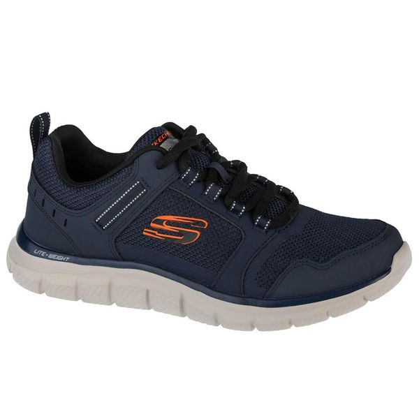 Buty treningowe męskie, Skechers Track-Knockhill. Brązowe buty fitness męskie Skechers, na fitness i siłownię. Za 249.99 zł.