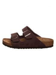 Birkenstock Skórzane klapki "Arizona" w kolorze ciemnobrązowym rozmiar: 44. Brązowe klapki i japonki męskie Birkenstock. Za 187.96 zł.