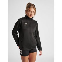 Damska bluza dresowa Hummel Core XK Poly. Czarne bluzy z kapturem damskie HUMMEL, xs, z dresówki. Za 161.85 zł.
