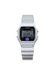 Timex Zegarek Main Street Classic TW2Y13500 Biały. Białe, cyfrowe zegarki męskie Timex. Za 329.99 zł.