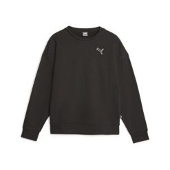 Bluza sportowa damska PUMA BETTER ESSENTIALS. Czarne bluzy bez kaptura damskie Puma, s, bez wzorów, bez ramiączek, bez kaptura. Za 225.00 zł.